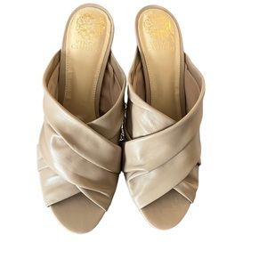 Leather mule sandal